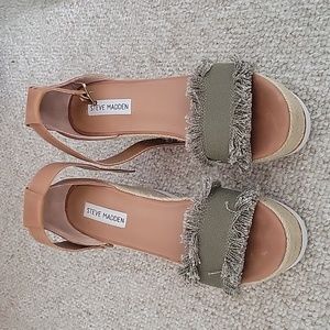 Steve Madden wedge sandals